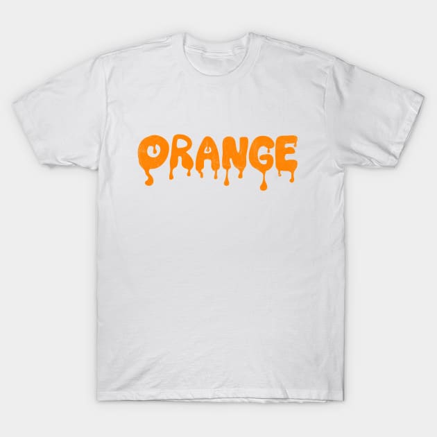 Orange T-Shirt by notsniwart